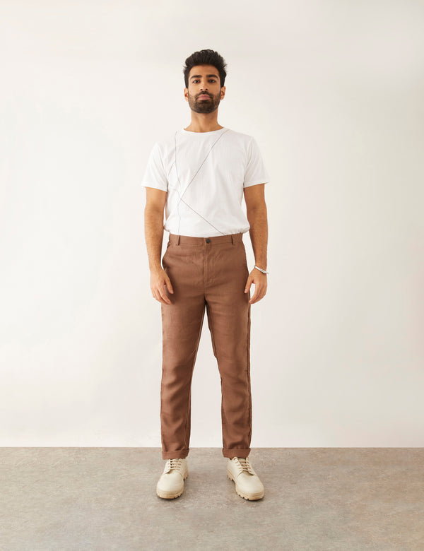 TOCO- TROUSER - BROWN