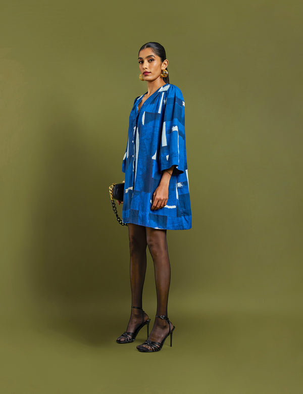 MYKANOS DRESS - PAINT BOX