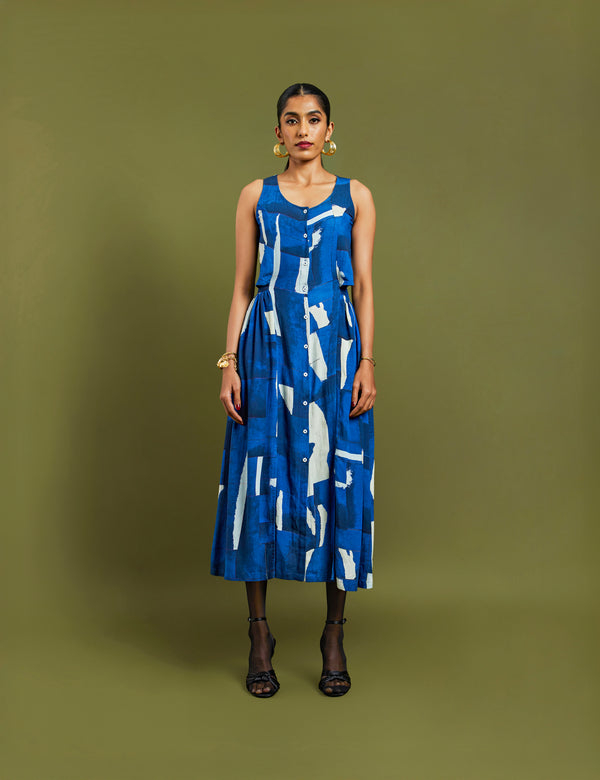 DONNA DRESS - PAINT BOX