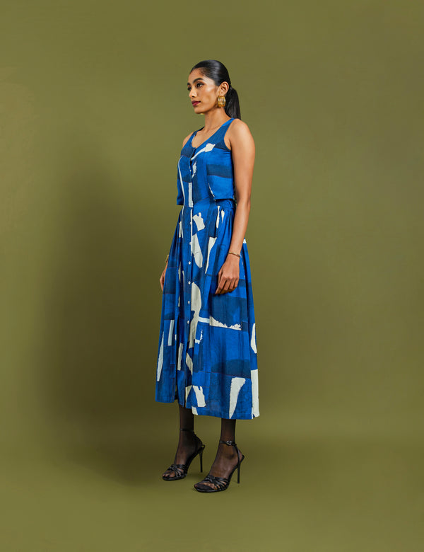 DONNA DRESS - PAINT BOX