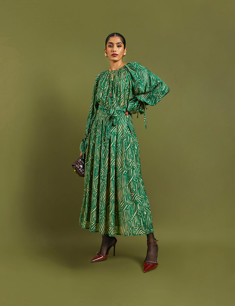 GLACIA DRESS - CRUMPLE