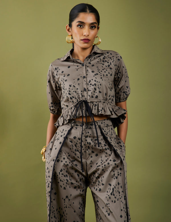 ATHENS TOP - ASH GREY