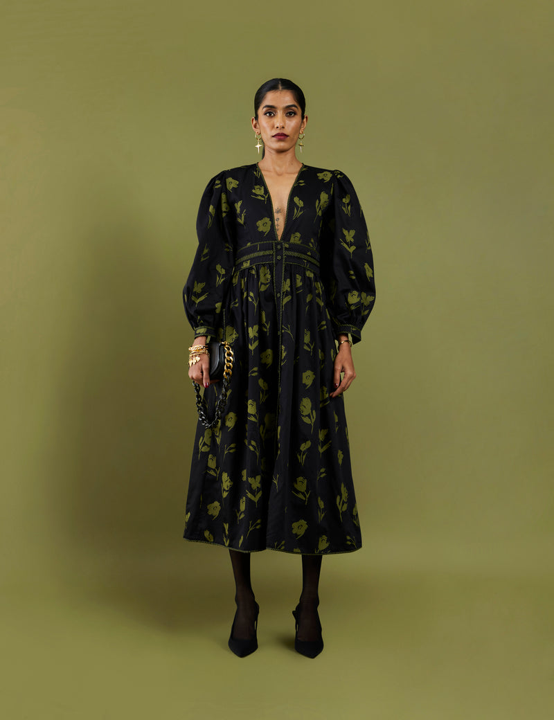 SOLACE DRESS - BLACK