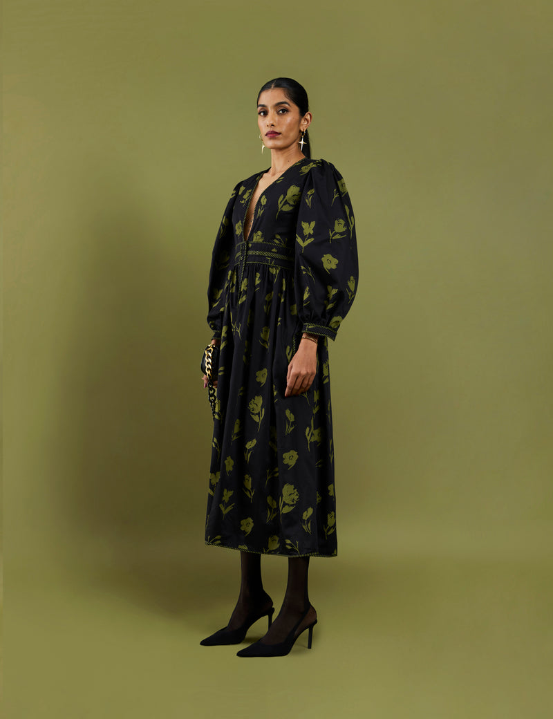 SOLACE DRESS - BLACK