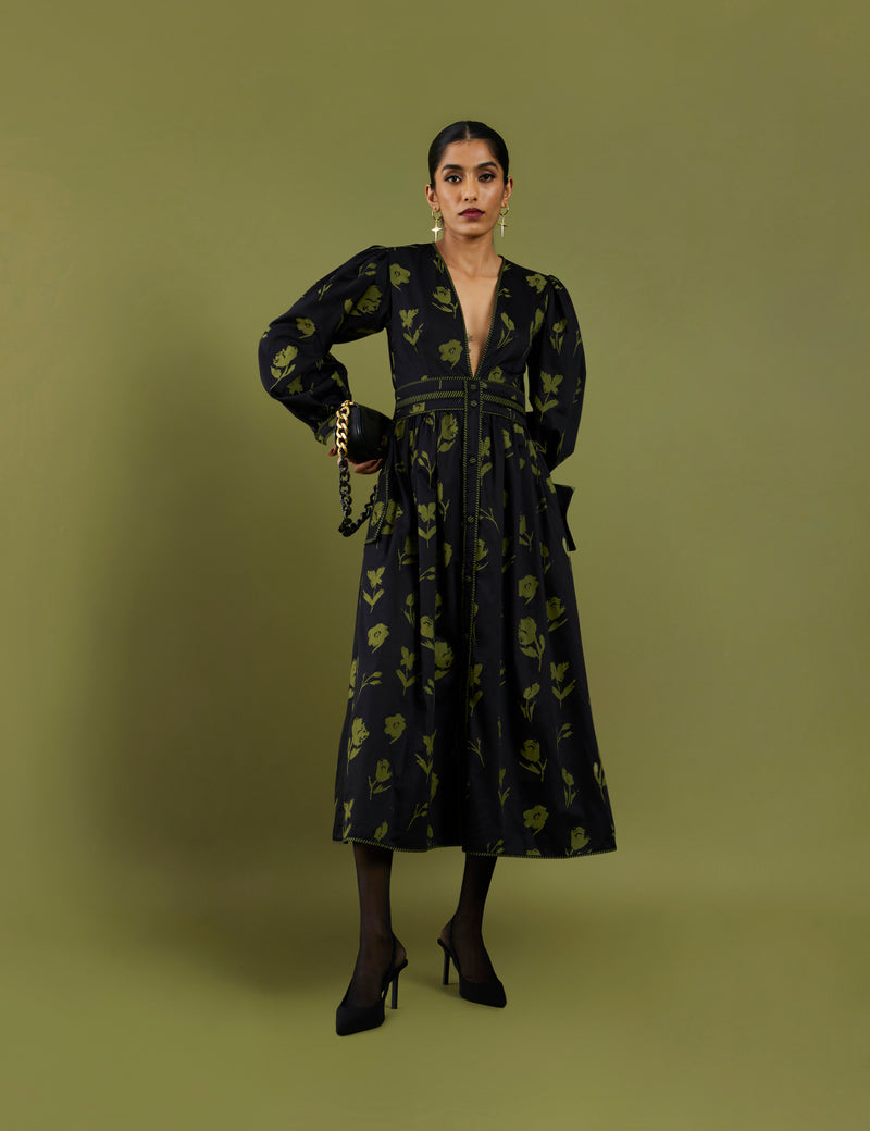 SOLACE DRESS - BLACK