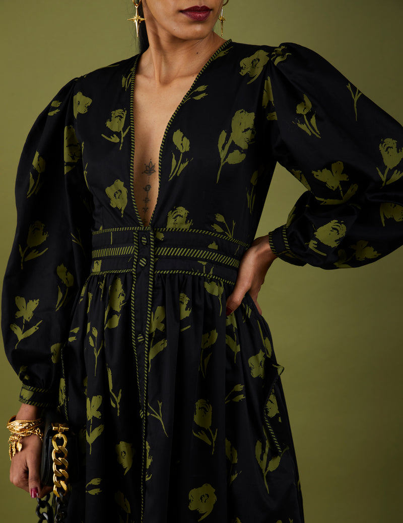 SOLACE DRESS - BLACK