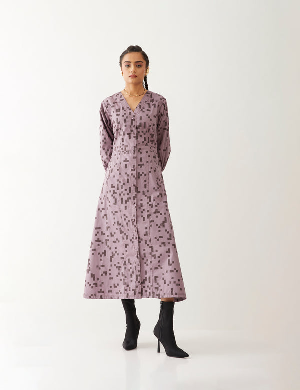 INNIS DRESS - ORCHID