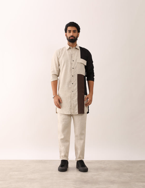 HITESH SHIRT- BROWN
