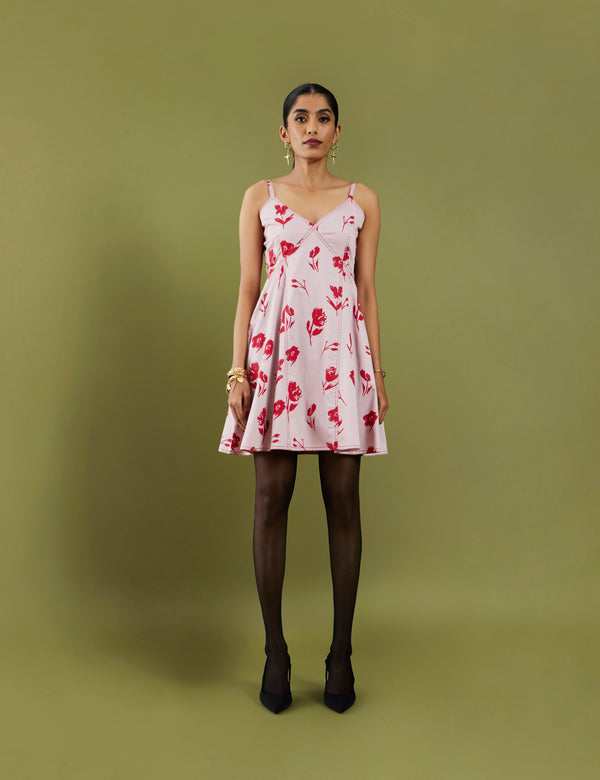 FIELD DRESS - ROSE