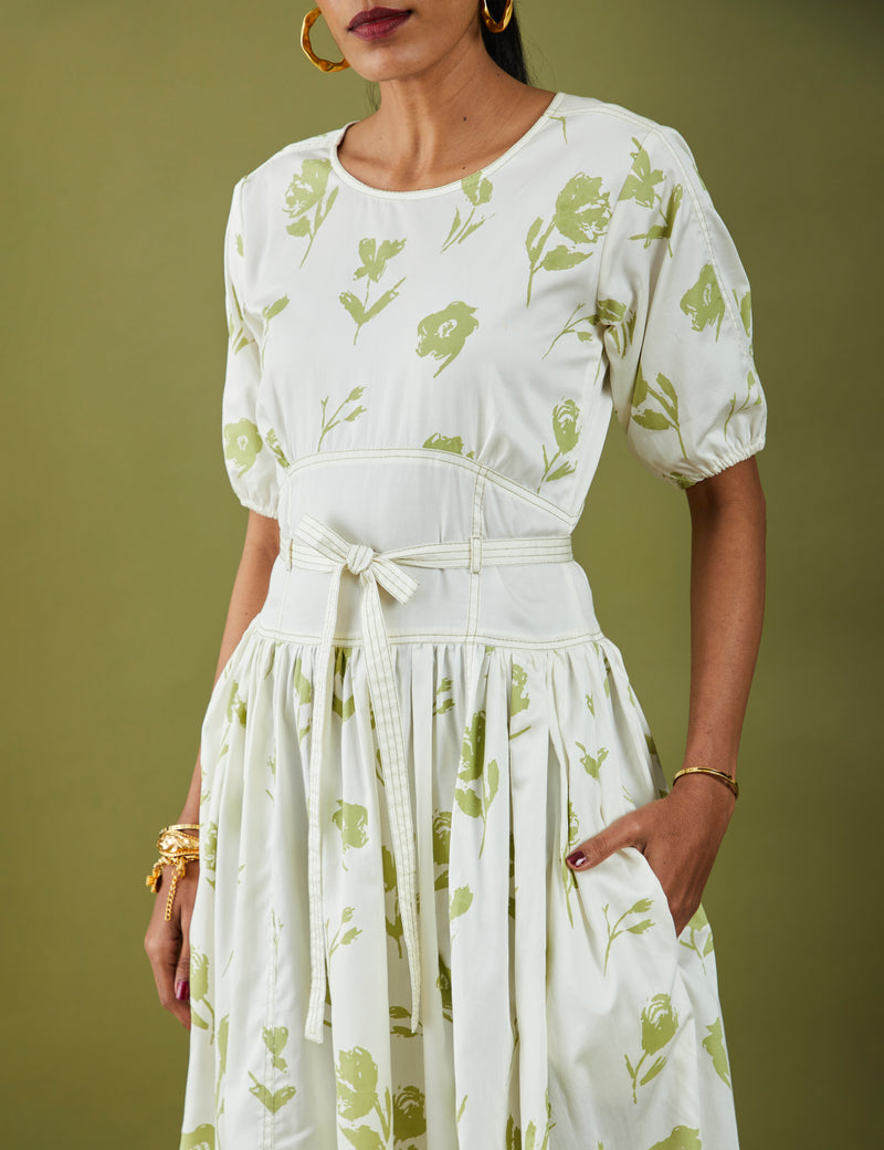 AKASA DRESS - OFF WHITE