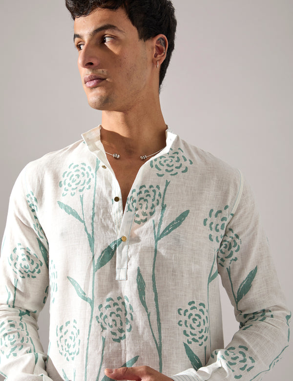 Jude Estate Kurta Set - White