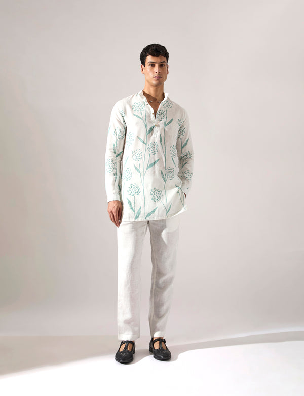 Jude Estate Kurta Set - White