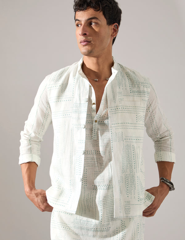 Cameron Dots Bandi Look - White