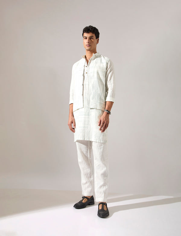 Cameron Dots Bandi - White