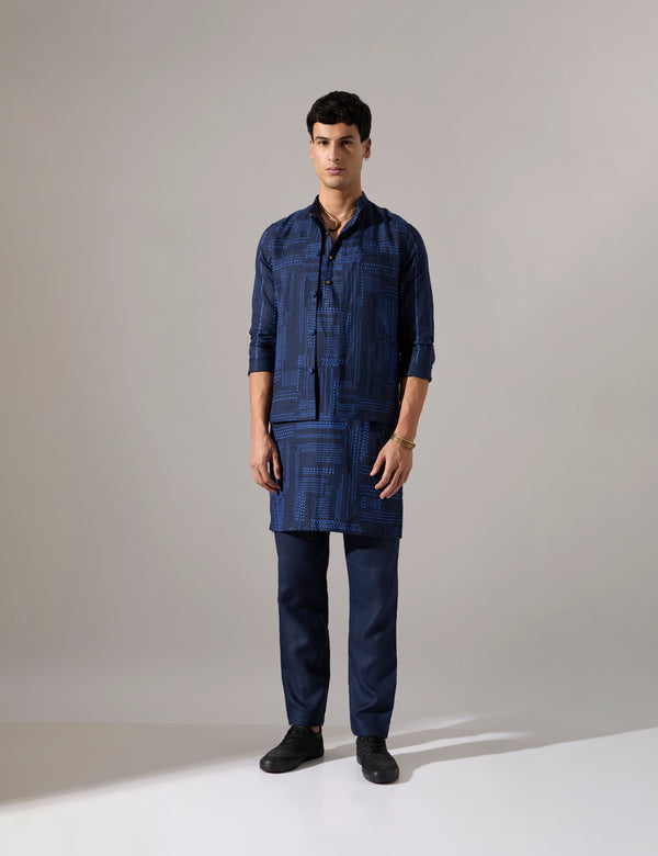 Cameron dots Bandi - Navy