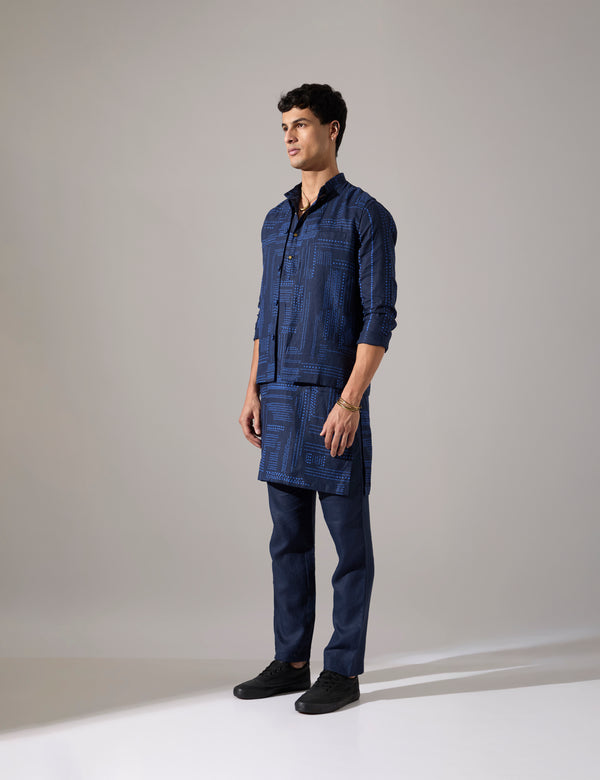 Cameron dots Bandi - Navy