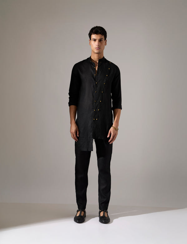 Jack Kurta Set - Black