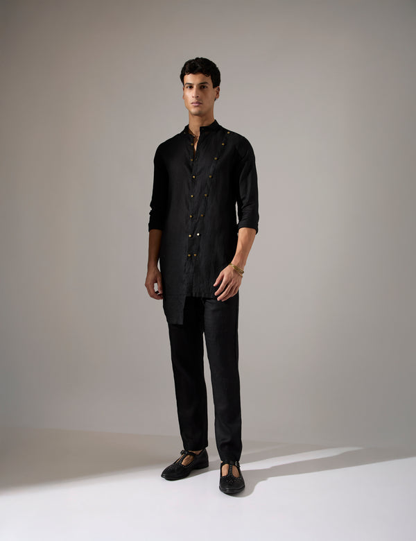 Jack Kurta Set - Black