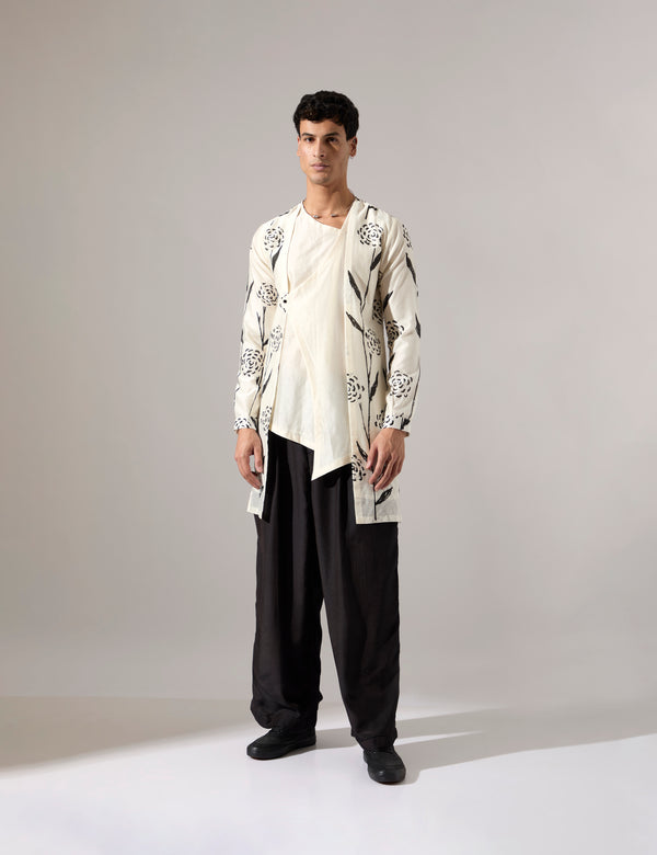 Orion Estate Kurta Set - Off White