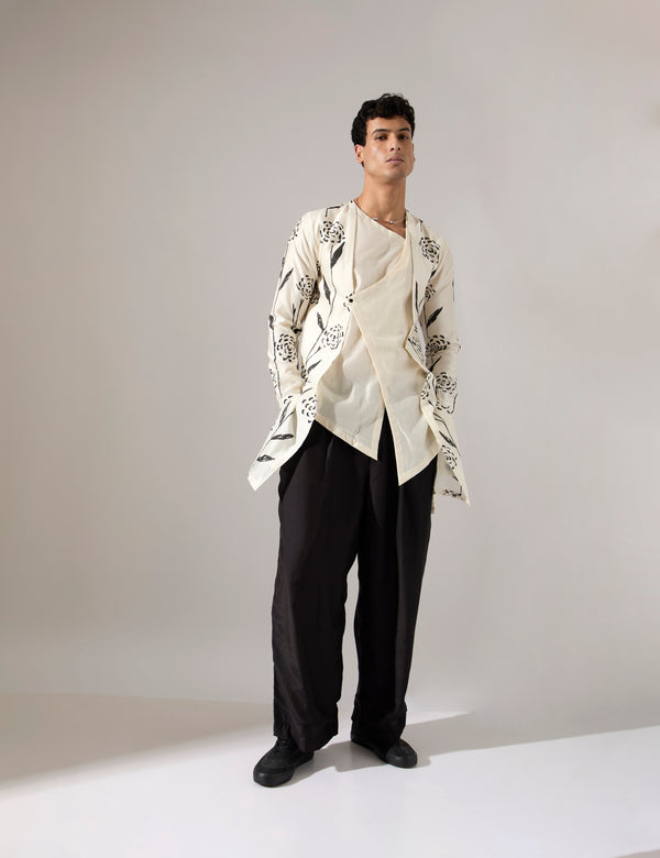Orion Estate Kurta Set - Off White