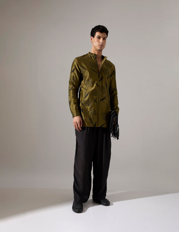 James Estate Kurta Set - Olive