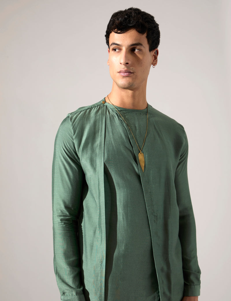 Avren Kurta Set - Sage