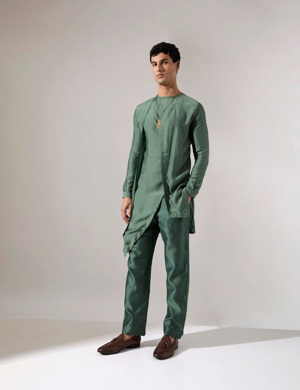 Avren Kurta Set - Sage