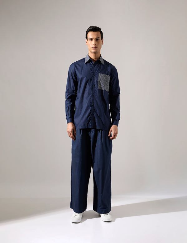 Filbert Shirt - Navy