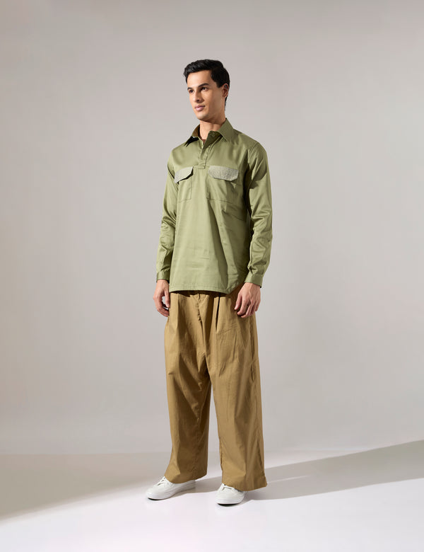 Russell Shirt - Sage