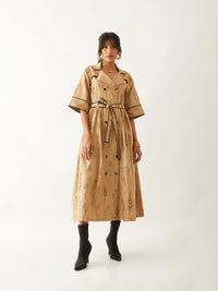 SIENNA DRESS - SAND