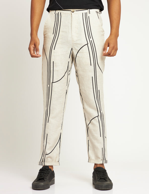 TOCO - TROUSER - TRACKS - IVORY