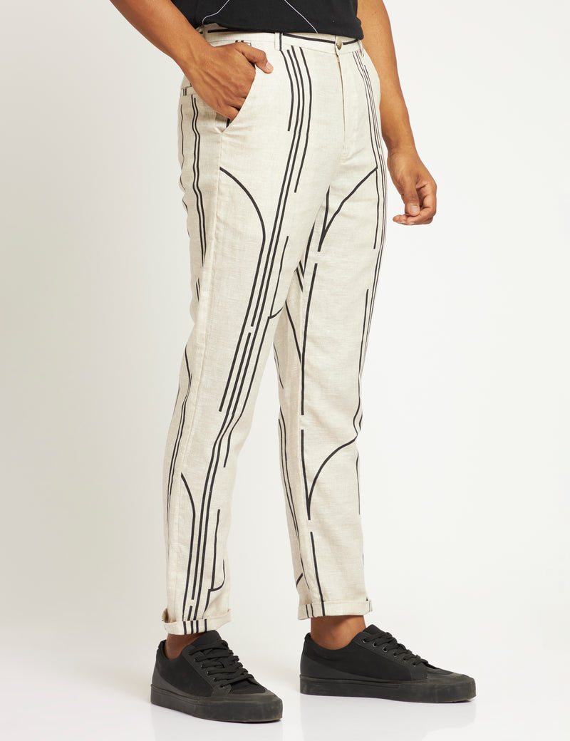 TOCO - TROUSER - TRACKS - IVORY