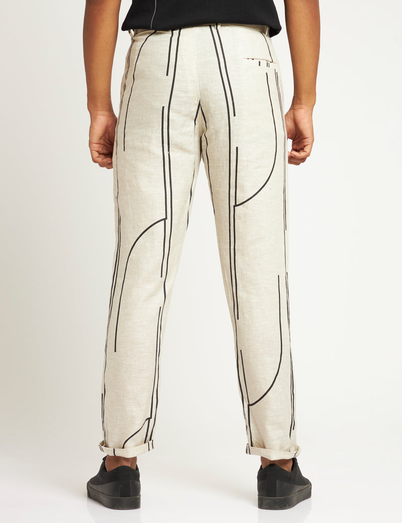 TOCO - TROUSER - TRACKS - IVORY